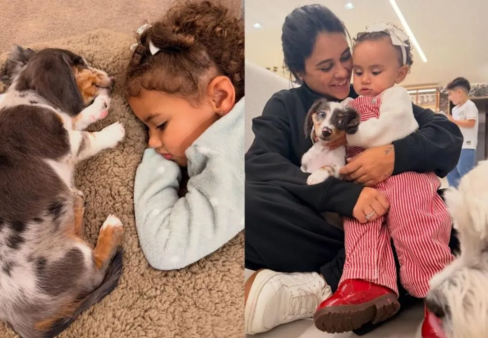 A família aumentou! Bruna Biancardi anuncia novo membro em residência com Neymar